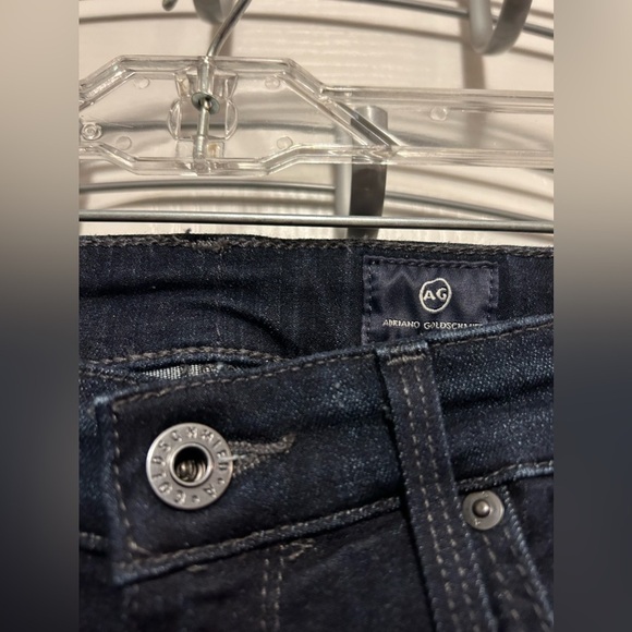 AG Adriano Goldschmied Jeans The Farrah Skinny high rise skinny Women's 24R dark - Picture 10 of 15